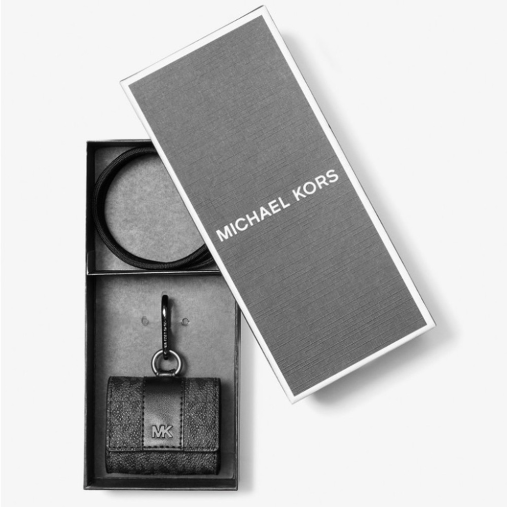 NIB: MK Hudson Logo Lanyard Case for Apple AirPods Pro®